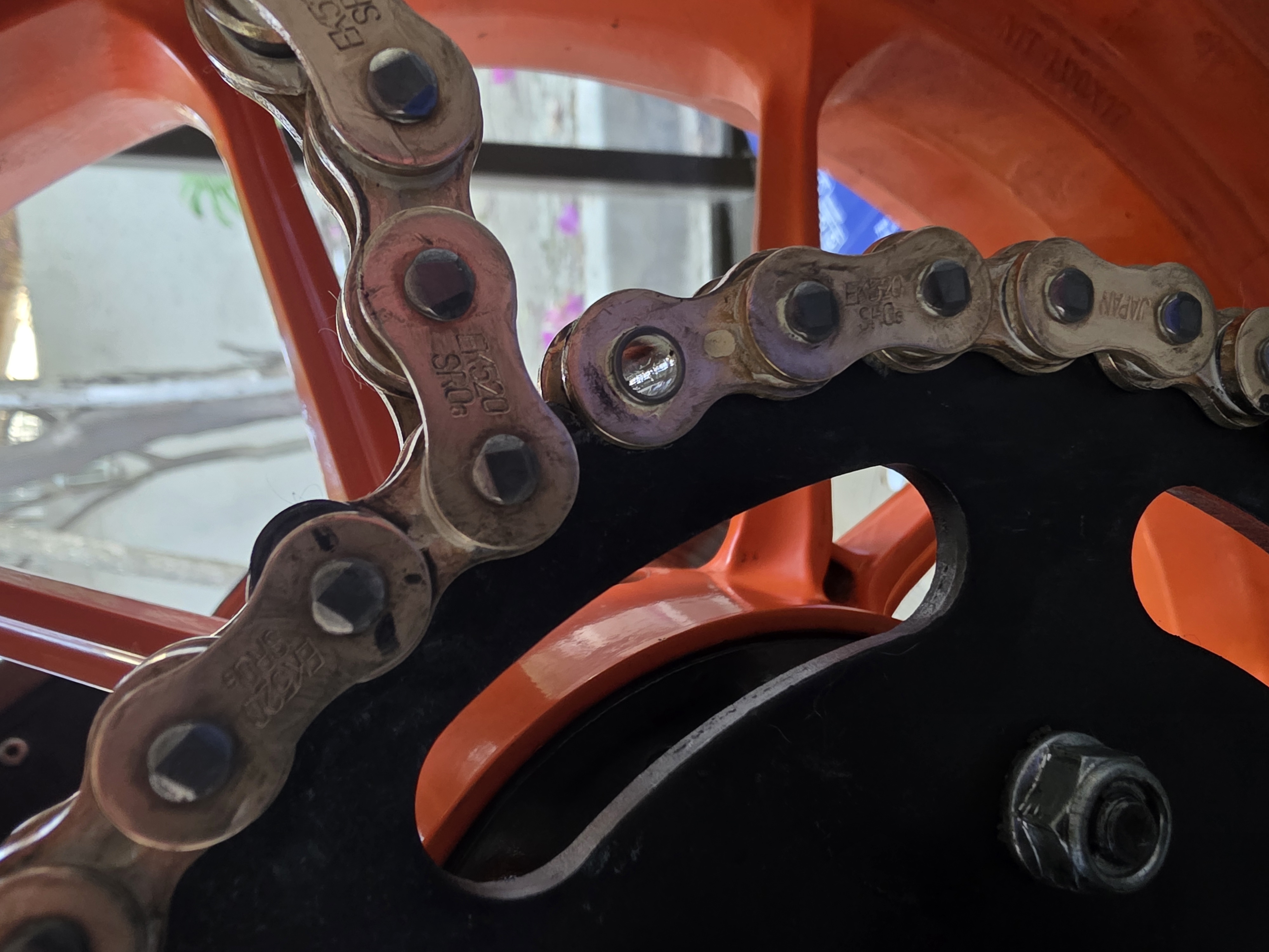 Motorcycle detail